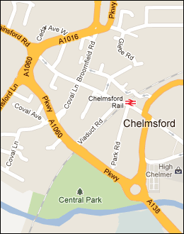 chelmsford map